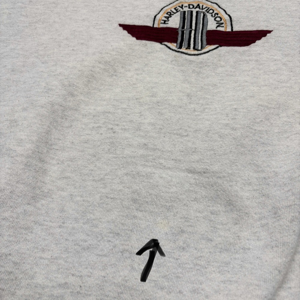 Vintage 90s Harley Davidson Motorcycles Crewneck Sweatshirt Mens XL Made in USA - Picture 8 of 16
